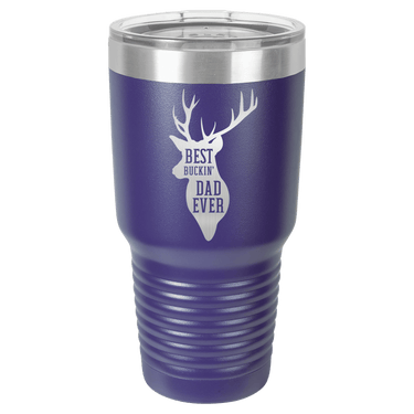 Best Buckin' Dad Ever 30oz Ringneck Tumbler